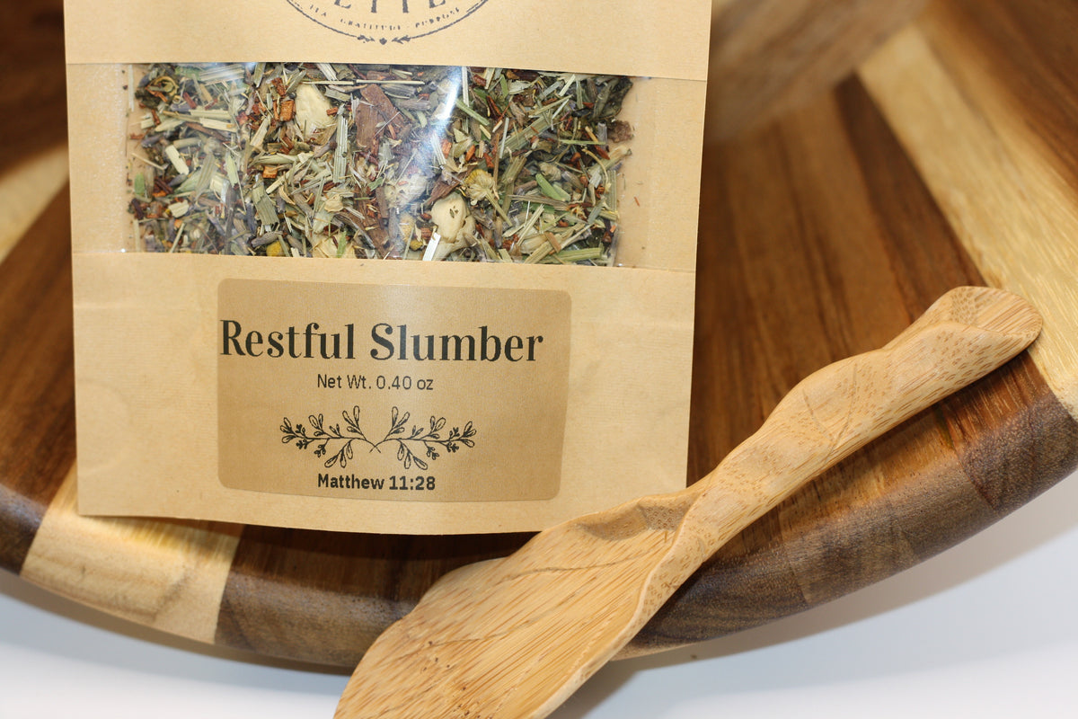 Restful Slumber Herbal Tea Blend - Salt Oasis location