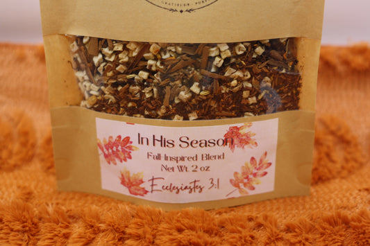 In His Season- Seasonal Herbal Tea Blend